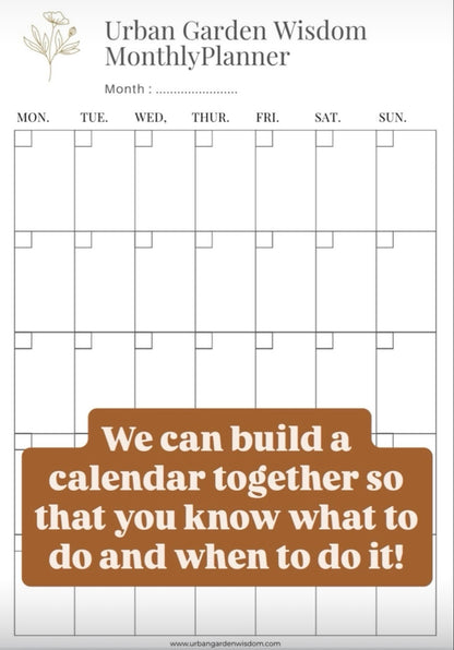 Garden Coaching: Hourly