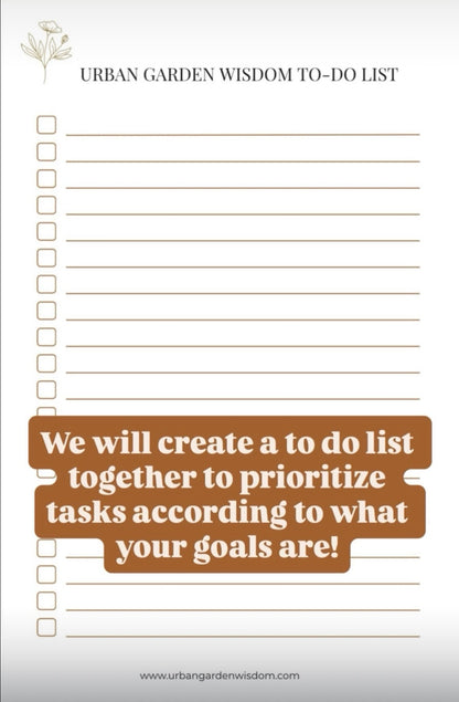 Garden Coaching: Hourly