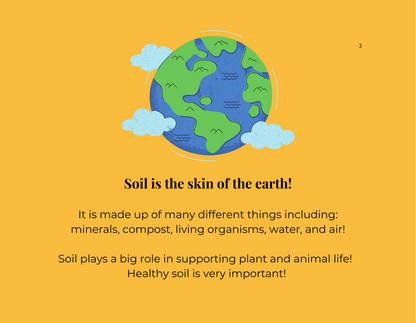 An introduction to soil life for young readers